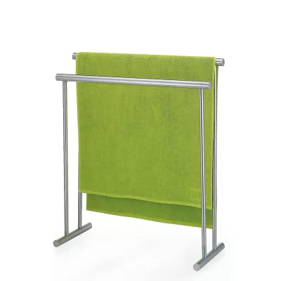 KELA-Wieszak podwójny na ręczniki metalowy Priamo