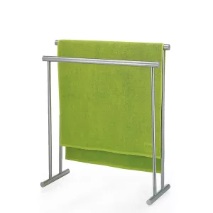 KELA-Wieszak podwójny na ręczniki metalowy Priamo