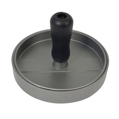 KELA-Praska do burgerów 12cm srebrna Buffalo