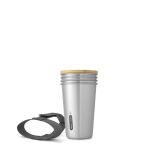 BB-Zestaw 4 kubków stalowych 6el. NEW - 5