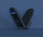 JJ-Deska do prasowania składana Pocket Plus czarna - 24