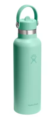 HF-Butelka term.21oz Stand.FlexStraw Mermaid Green