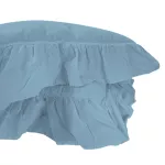 Poszewka bawełniana komplet BLUE/2x40x40 STONEWASHED - 4