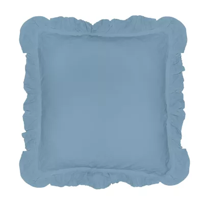 Poszewka bawełniana komplet BLUE/2x40x40 STONEWASHED