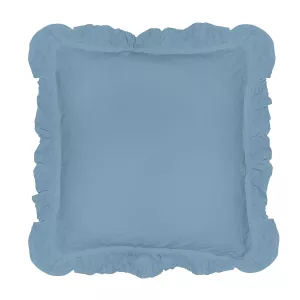 Poszewka bawełniana komplet BLUE/2x40x40 STONEWASHED