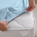 Prześcieradło jersey elastan z gumką 21 NIEBIESKI/90x200x30 - 7