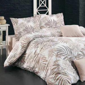 Pościel bawełniana AMAZING BEIGE/160x200 COTTONLOVE EXCLUSIVE