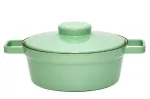 Garnek ceramiczny 2l Aromapots zielony 24 cm niski Riess - 2