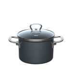 Zestaw garnków ceramicznych 5-częściowy Riess GREY DARK - 4