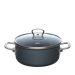 Zestaw garnków ceramicznych 5-częściowy Riess GREY DARK - 3