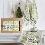 Komplet ręczników kuchennych bawełnianych NILTEKS/3x40x60/291 - 2