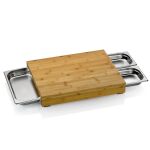 KELA-Deska z 3 wysuw.tackami 46x36cm bambus Kenina - 3