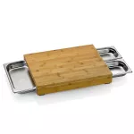 KELA-Deska z 3 wysuw.tackami 46x36cm bambus Kenina - 3