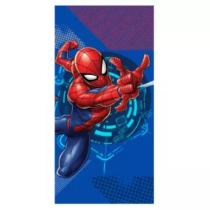 Ręcznik bawełniany 70x140 Spiderman niebieski