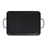 KELA-Płyta żeliwna grillowa emalia j.szara Calido - 2