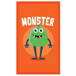Ręcznik przedszkolny dla dziecka 30x50 Monster