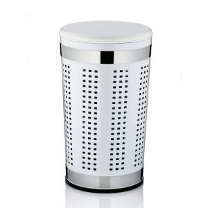 KELA-Kosz na pranie z siedziskiem biały Sevilla