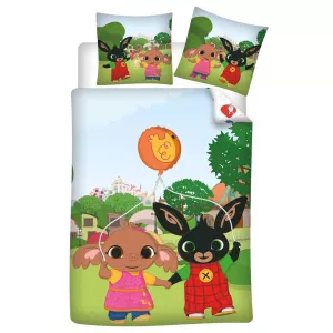 Pościel bawełna 100x135 + 40x60 Bing i Sula