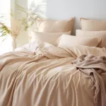 Poszewka satyna bawełna jasny beż 044/40x40. - 2