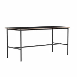 Taffel Table High 95x200x90 Black