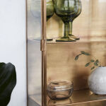 Regał wiszący metalowy przeszklony House Doctor - 2