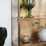 Regał wiszący metalowy przeszklony House Doctor - 2