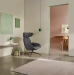 Eva Solo Abalone bar H65 Oak nature, leather Cognac - 5