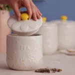 PK-Pojemnik ceramiczny na herbatę Daisy - 8
