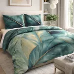 Pościel satyna bawełniana 12416/140x200+1posz.70x80 SATYNLOVE PREMIUM - 2