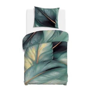 Pościel satyna bawełniana 12416/140x200+1posz.70x80 SATYNLOVE PREMIUM