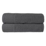 Ręcznik D Bawełna 100% Solano Beż + Ciemny Popiel (P) 2x50x90+2x70x140 kpl. - 7