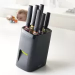 JJ-Zestaw blok z 6 nożami Lockblock™, multikolor - 2