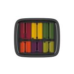 JJ-Zestaw blok z 6 nożami Lockblock™, multikolor - 5