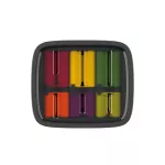 JJ-Zestaw blok z 6 nożami Lockblock™, multikolor - 5