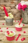 Zak!-Miseczka na lody, żółto-biała - 2