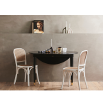 Stół do salonu jadalni drewniany rozkładany czarny Nordal - 7