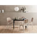 Stół do salonu jadalni drewniany rozkładany czarny Nordal - 5