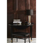 Stół do salonu jadalni drewniany rozkładany czarny Nordal - 6