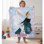 Koc polarowy 100x140 Kraina Lodu Anna i Elsa 5588 - 2