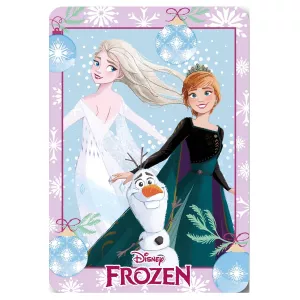 Koc polarowy 100x140 Kraina Lodu Anna i Elsa 5588