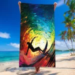 Ręcznik plażowy mikrofibra 100x180 H147 - 4