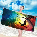 Ręcznik plażowy mikrofibra 100x180 H147 - 6
