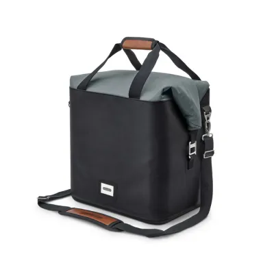 BB-Cooler bag, czarny/kolor łupka, NEW