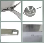 KELA-Wok stalowy 32cm Flavoria - 3