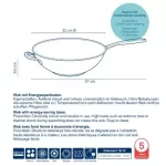 KELA-Wok stalowy 32cm Flavoria - 6