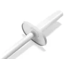 JJ-Szczotka toaletowa biała, Flex™ - 5