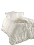 Pościel bawełniana SNOW WHITE/160x200(P) STONEWASHED - 2