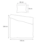 Pościel bawełniana 71493/1 140x200 COTTONLOVE - 9