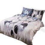 Pościel satyna bawełniana 22406/140x200+1posz.70x80 PANEL - 2