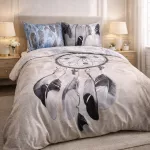 Pościel satyna bawełniana 22406/140x200+1posz.70x80 PANEL - 2